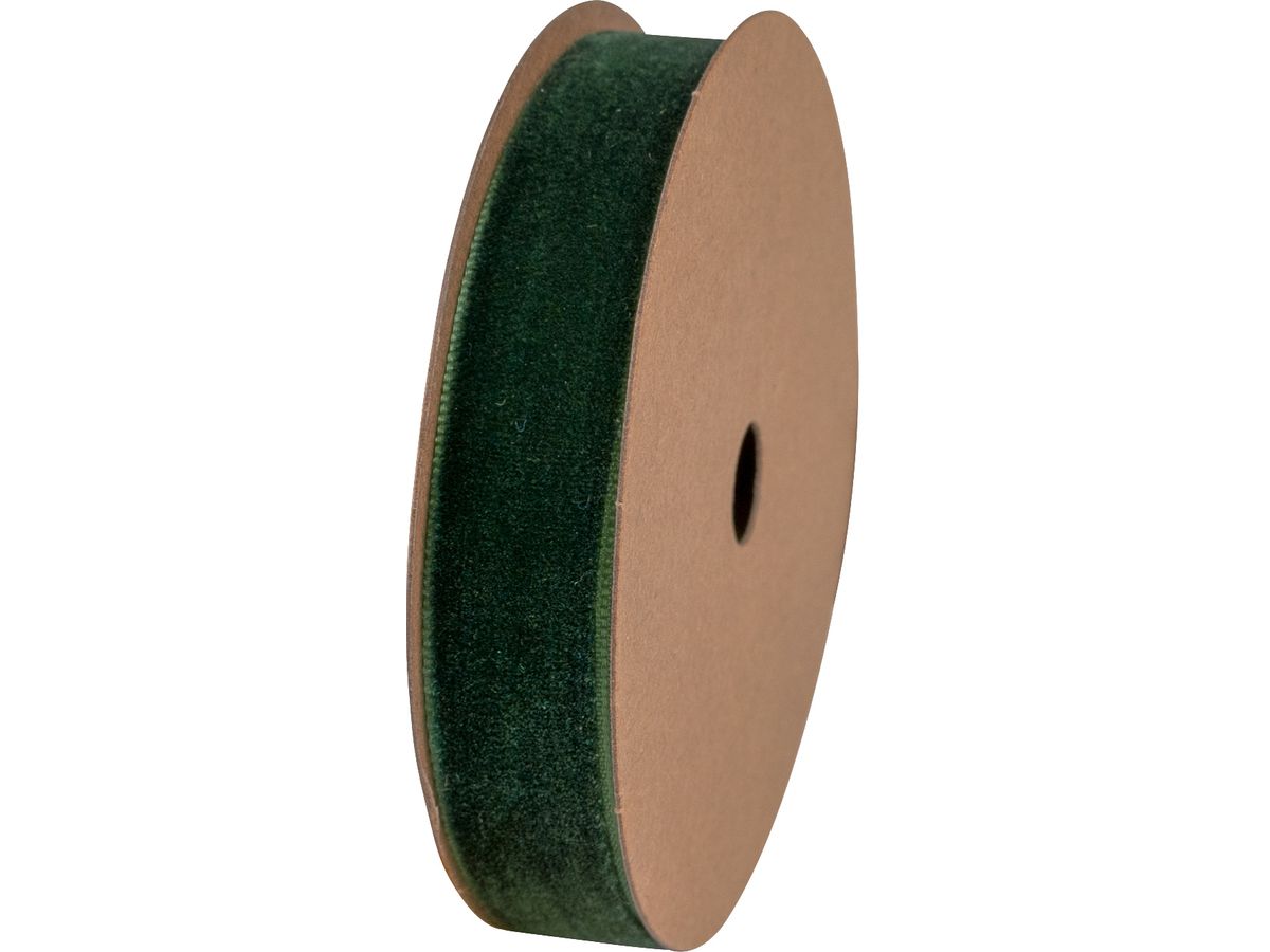 STEWO Geschenkband Samt 2583419547 grün 15mm 15x3m (7630050892589)
