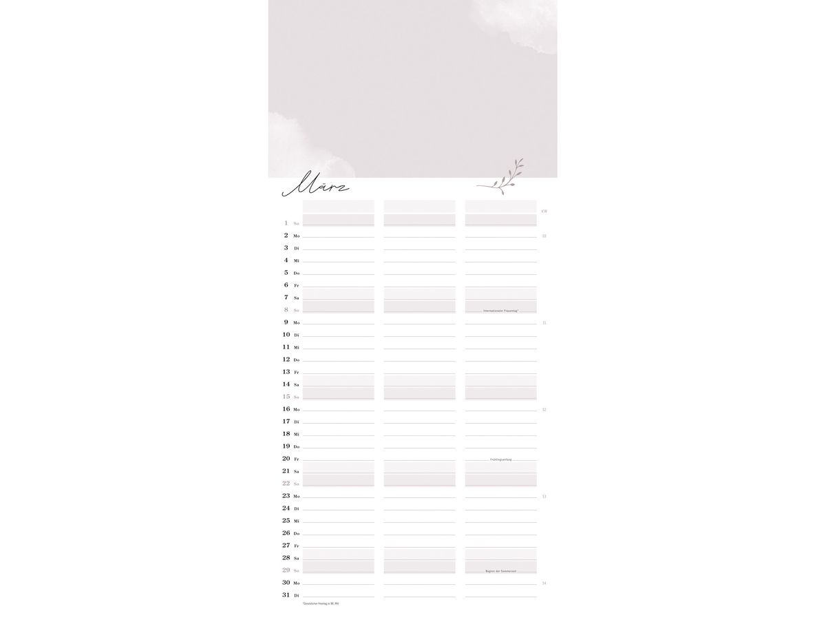 HEYE Planifica. créatif pour 2 2026 23532+26 Glücksmomente 21x45cm (9783756412433)