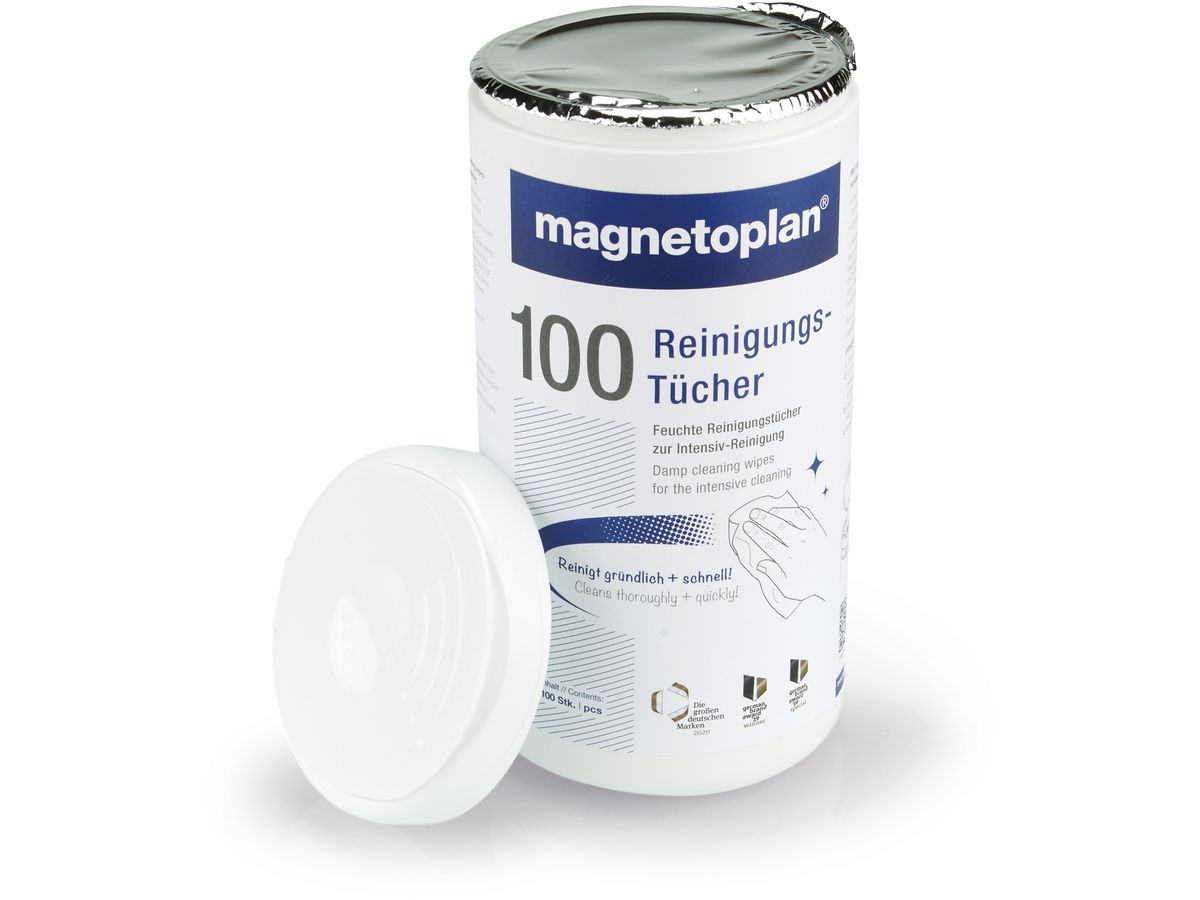 MAGNETOPLAN Salviette detergenti 12310 Distributore 100 pezzi (4013695060972)