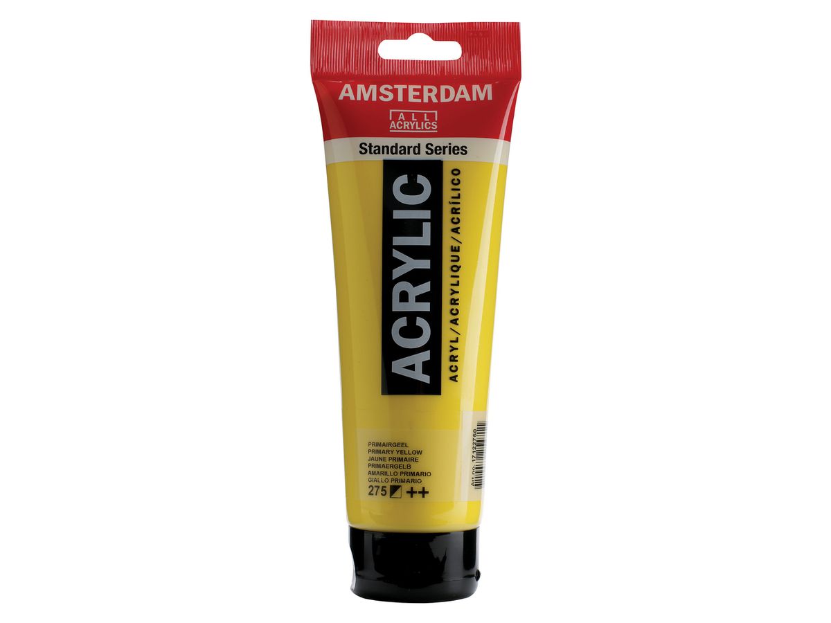 AMSTERDAM Acrylfarbe 250ml 17122750 prim.gelb 275 (8712079254711)