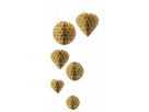 I AM CREATIVE Paperballs,Herz u. Rund,gold 6010.959 6 Stück (7611983208104)