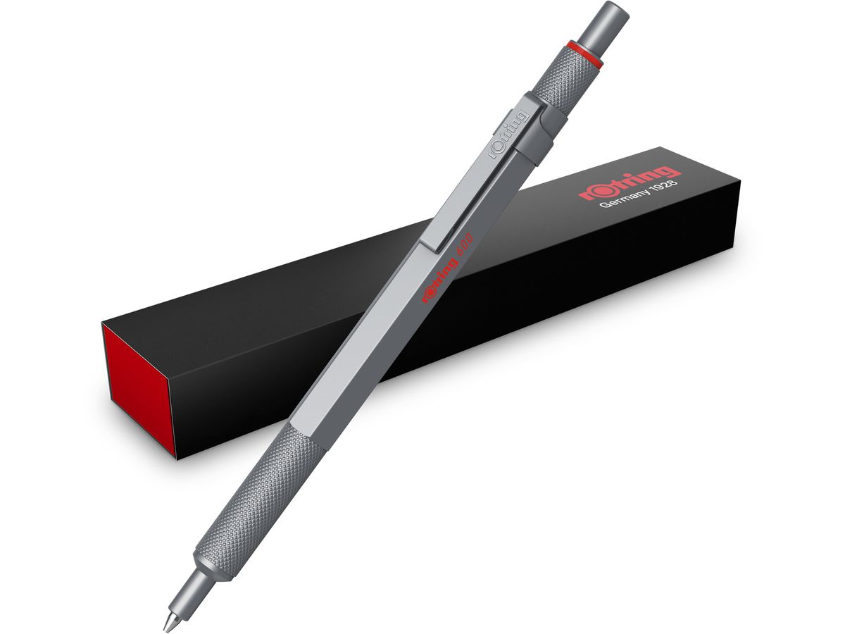 ROTRING Gelschreiber 600 M 2196011 silber (3026981960116)