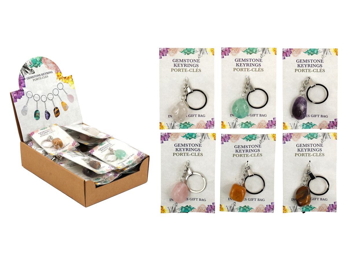 ROOST Schlüsselanhänger 12x8cm OR6509 Crystal (5024418542575)