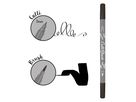 ONLINE Callibrush Pen Double Tip 2mm 19052/6 Black (4014421190529)