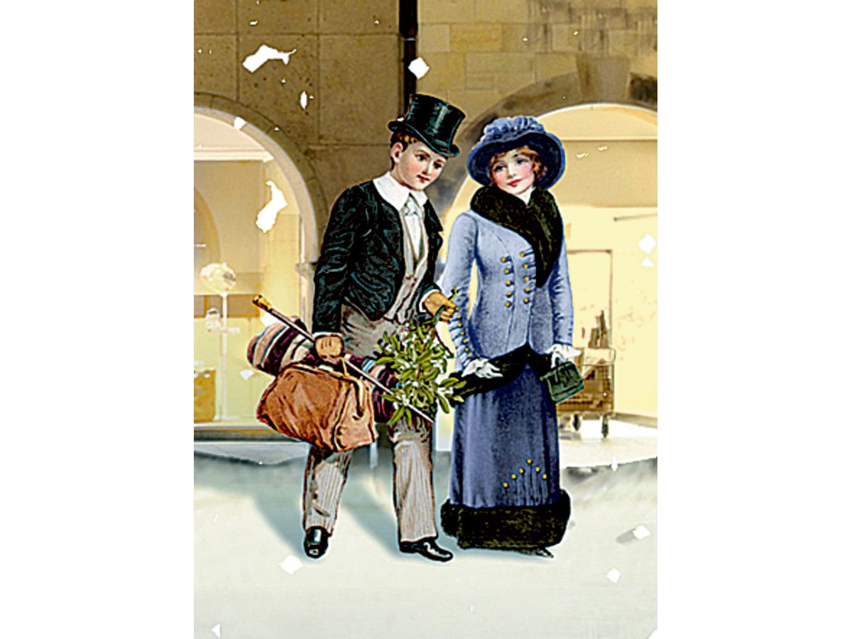 COPPENRATH Calendrier de l'Avent A4 95320 Panorama de la ville de Noël (4050003953205)