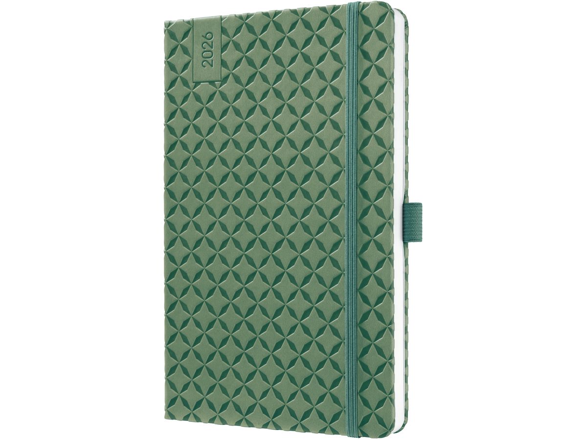 JOLIE Agenda Flair 2026 J6135 1W/2S natural green ML A5 (4004360776571)