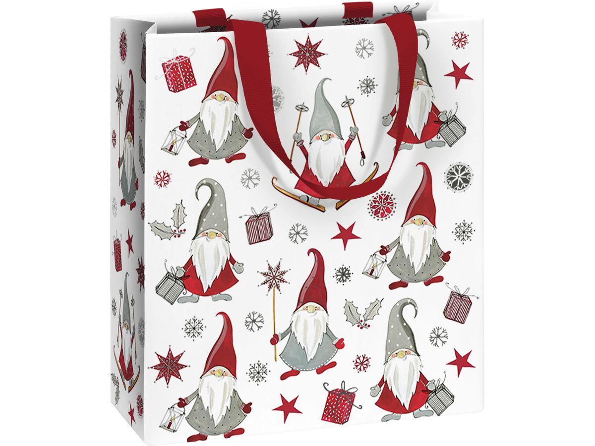 STEWO Sac cadeau Nisse 2543538620 rouge 18x8x21cm (7630050863084)