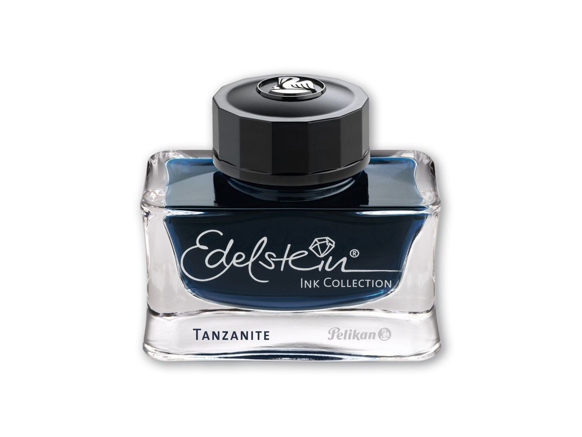 PELIKAN Tinte Edelstein 50ml 339226 blau/schwarz (4012700339225)