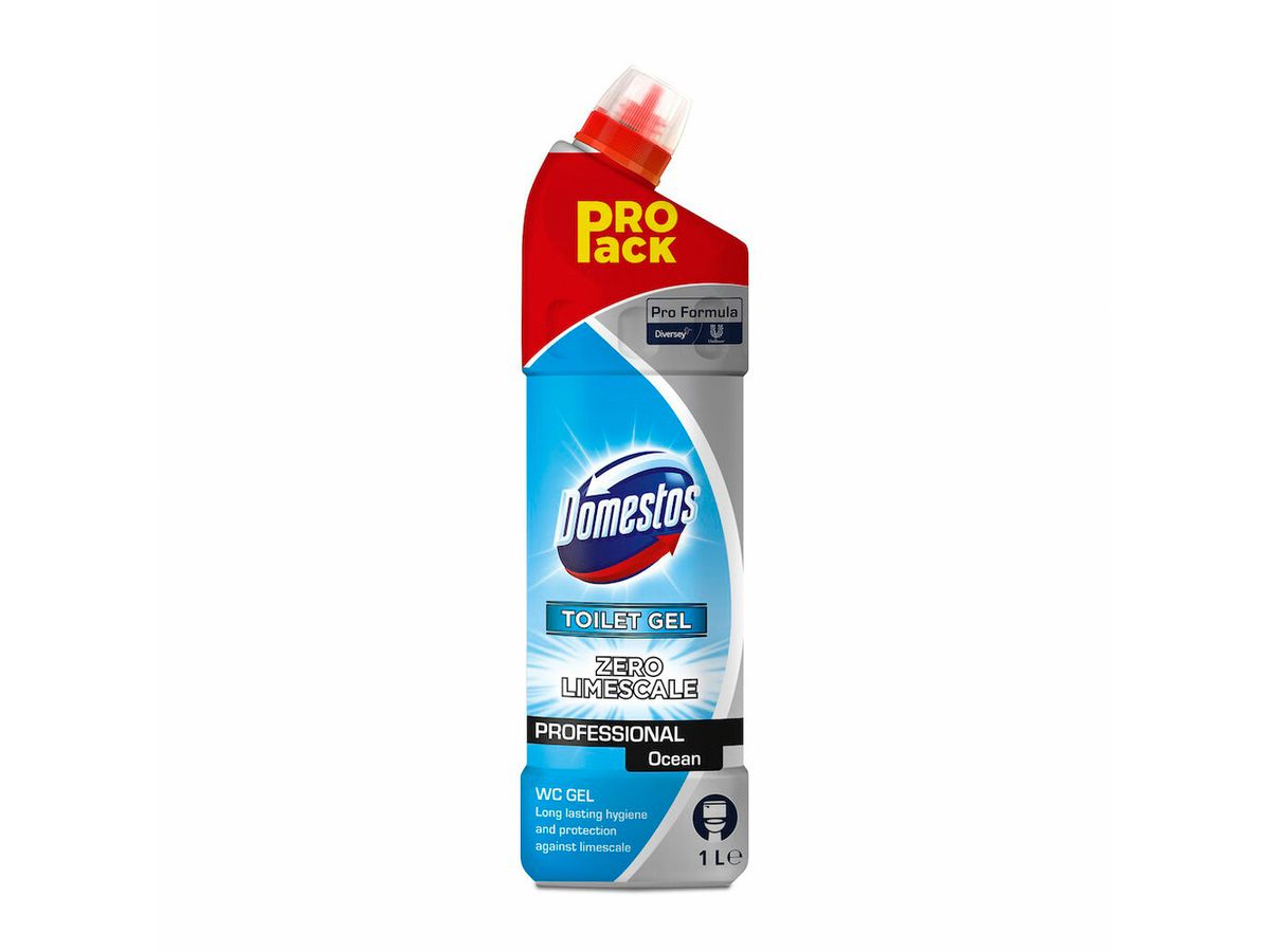 DOMESTOS WC-Reiniger 101108252 Pro Formula Gel 1 l (7615400844159)