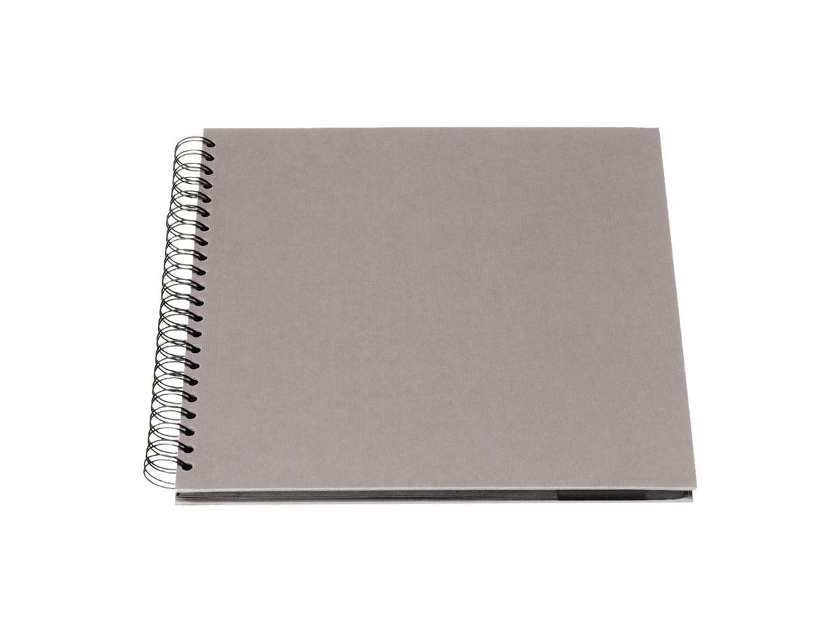 RÖSSLER Fotoalbum 1329452497 29x29cm, taupe/schwarz (4014969659410)