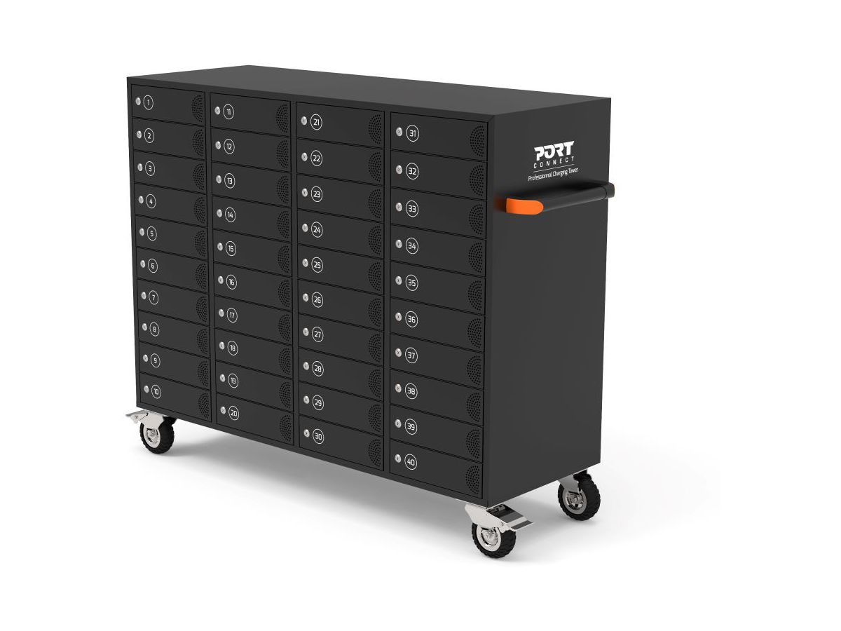PORT Charging Cabinet Indiv.Doors 901969 40 Tablets/Notebooks (3567049019693)