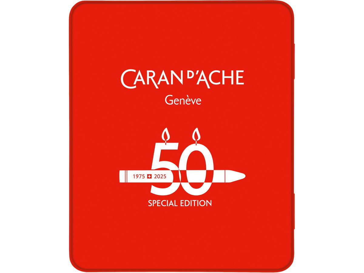 CARAN D'ACHE Crayons de cire Neocolor II 7500.916 50 ans Portrait 10 pièces (7630002360197)