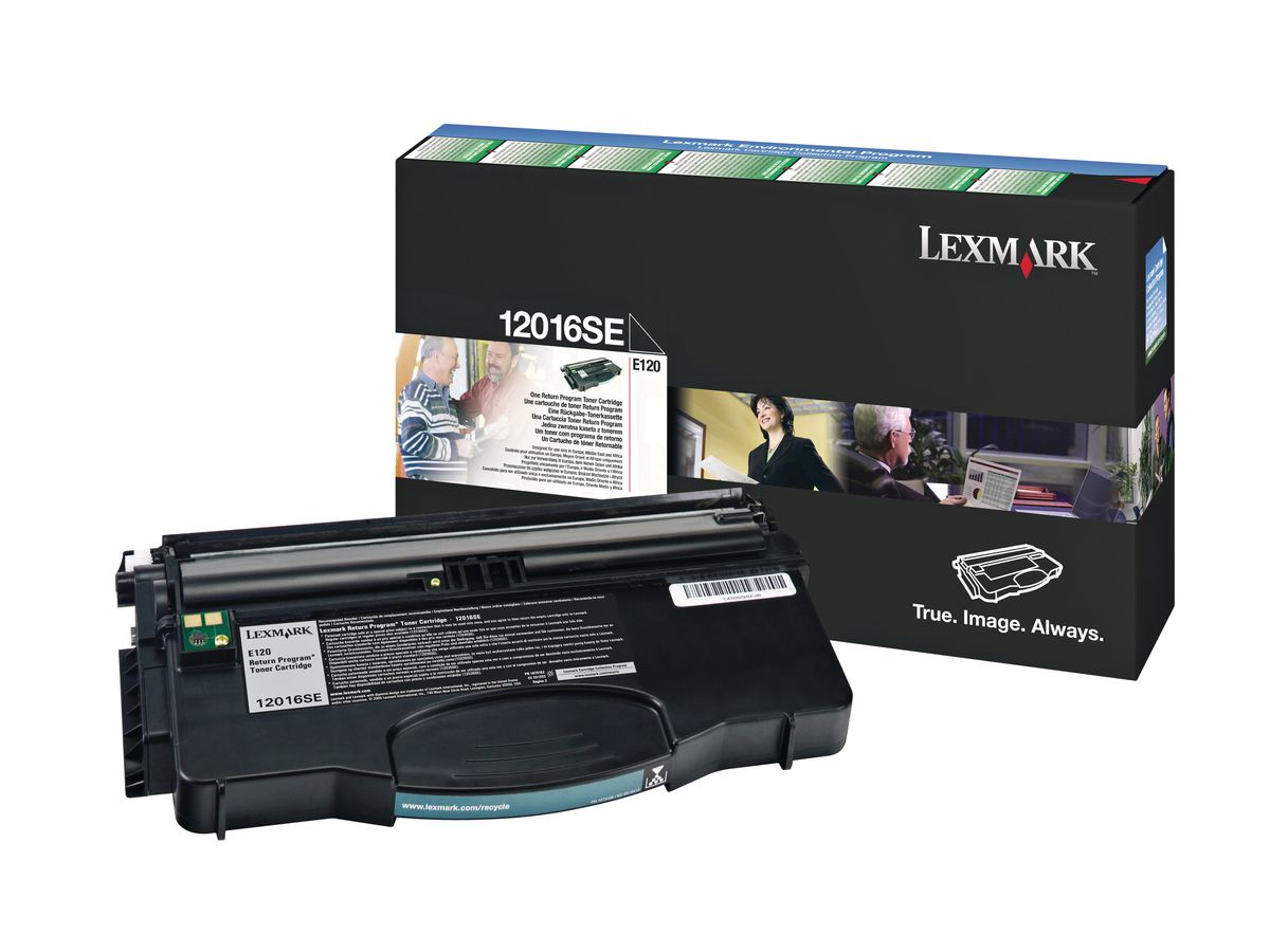 LEXMARK Modulo di toner prebate nero 12016SE E120n 2000 pagine (0734646255332)