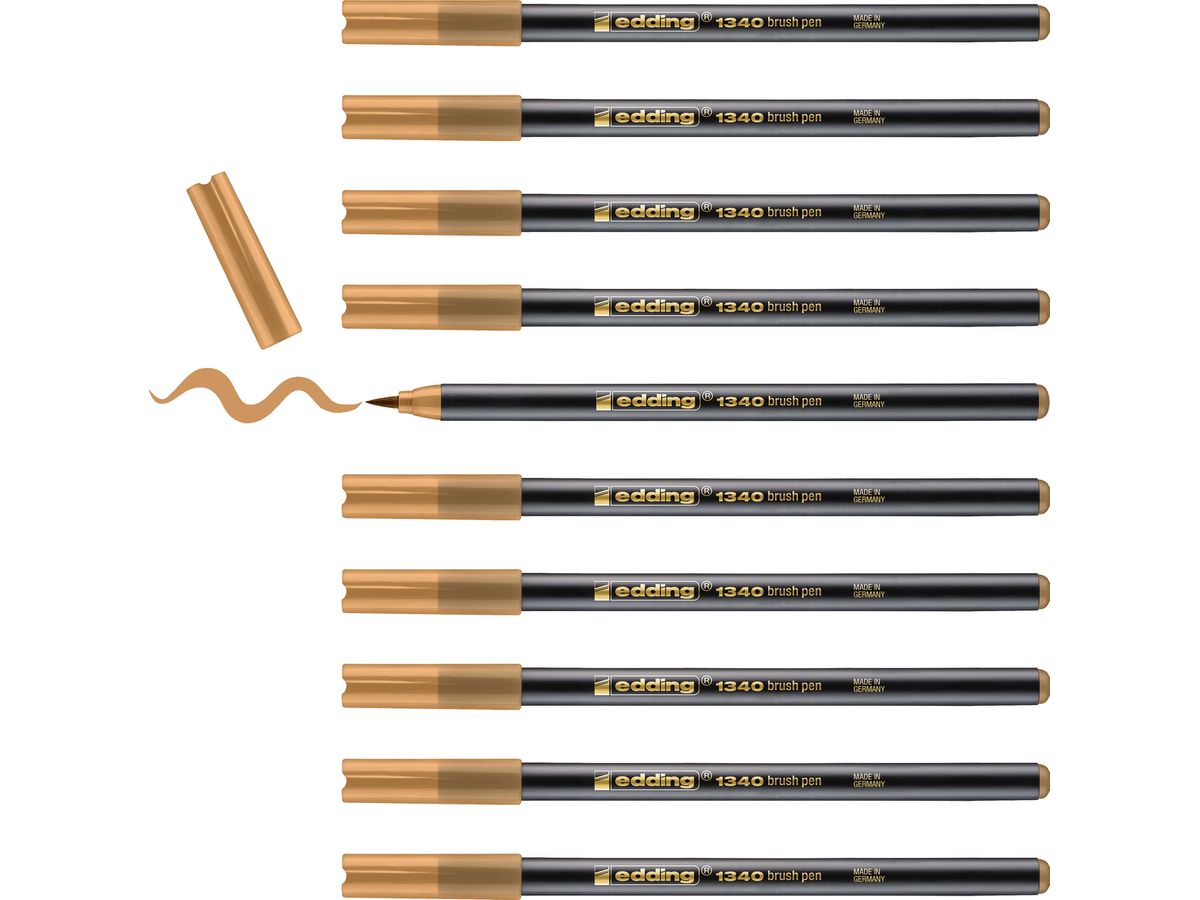 EDDING Brushpen 1340 1340-013 ocre (4057305000347)