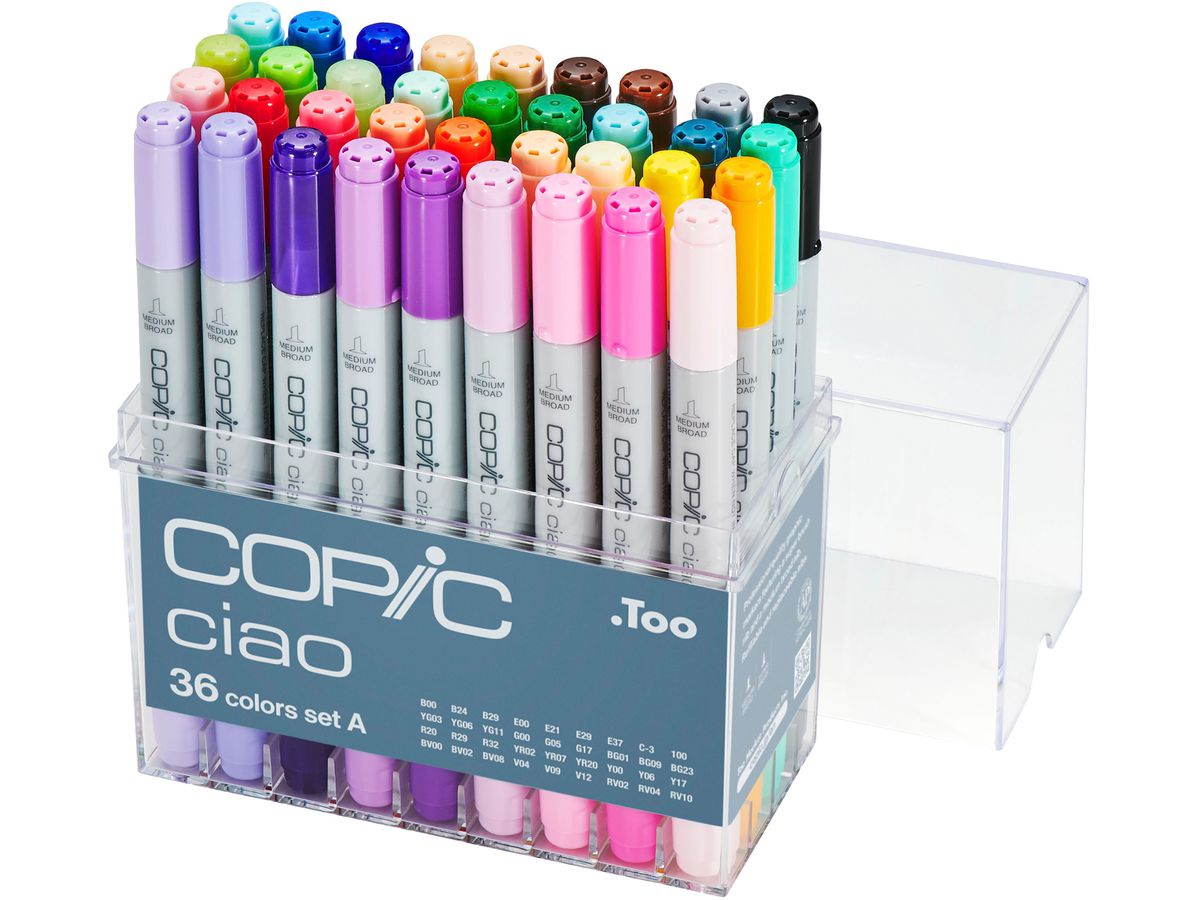 COPIC Marker Ciao 22075361 36er Set A (4511338063248)