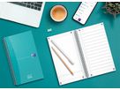 OXFORD Task Manager 141x246mm 400184966 ligné, aqua 115 feuilles (5904017434139)