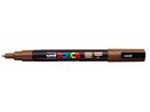 POSCA Marker 0.9-1.3mm PC-3M BROWN braun, Rundspitze (4902778915813)
