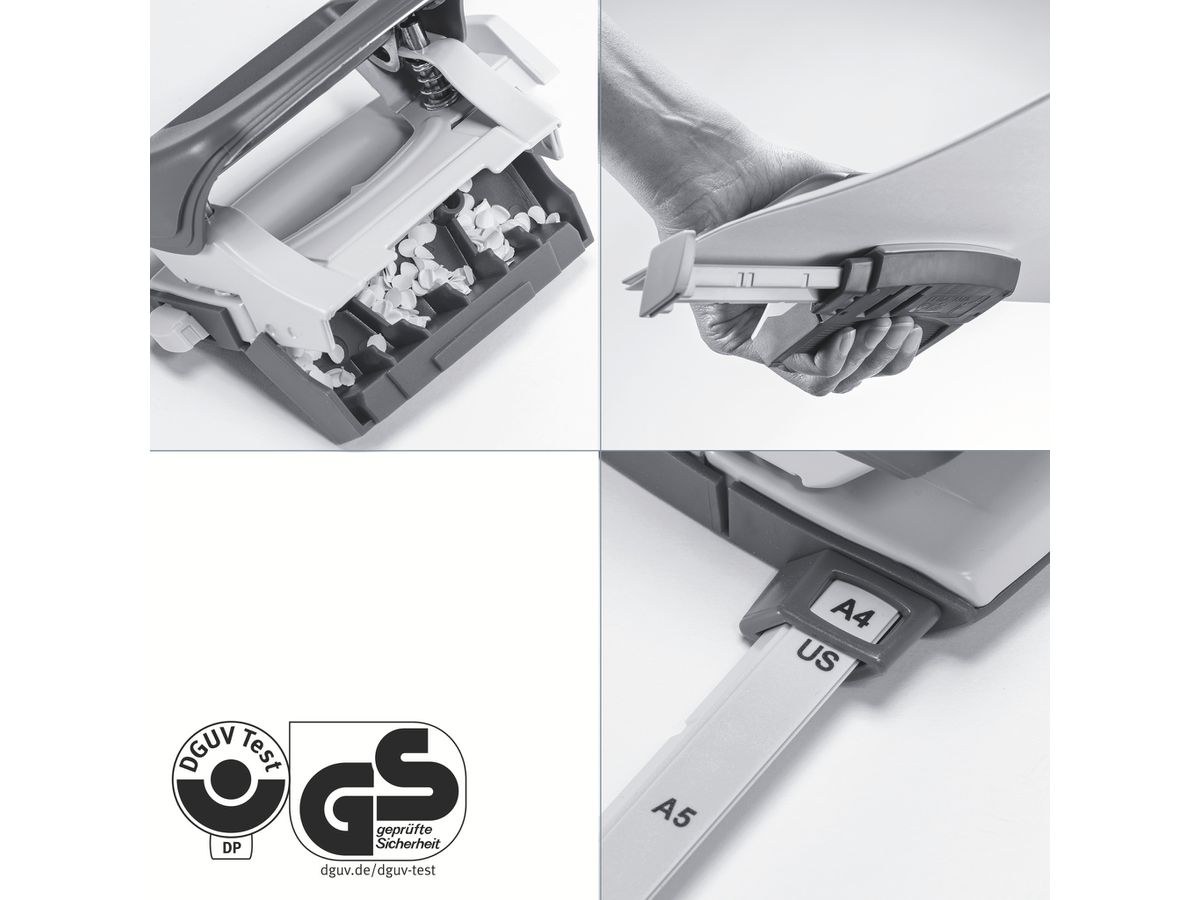 LEITZ Perforateur NeXXt Recycle 5010-00-35 bleu, CO2 neutre 10 feuilles (4002432135318)