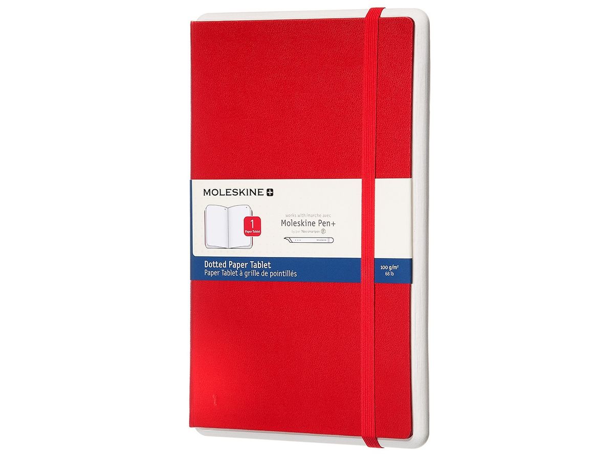 MOLESKINE Papertablet L/A5, Version 1 855167 rouge (8055002855167)