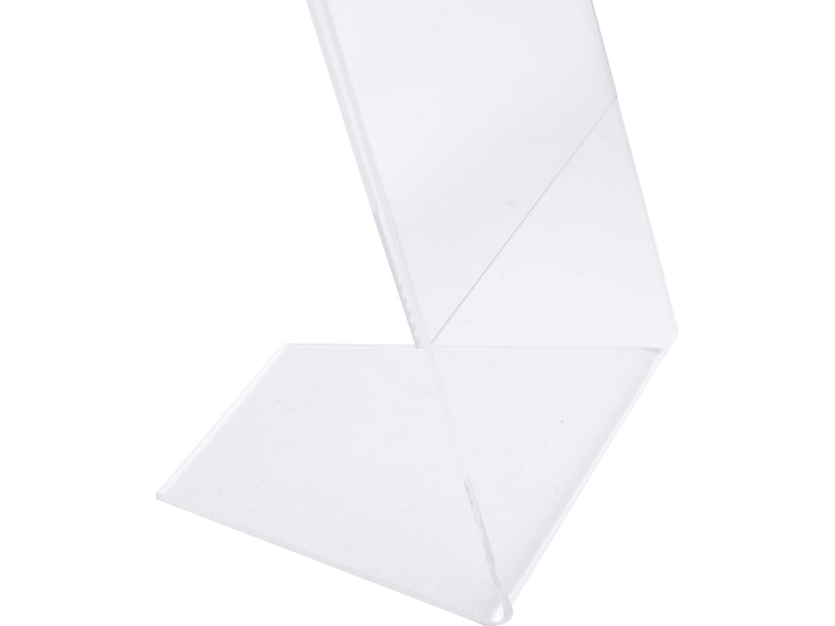 EXACOMPTA Supporto da tavolo A5 85058D trasparente alto/attraverso (9002493109254)