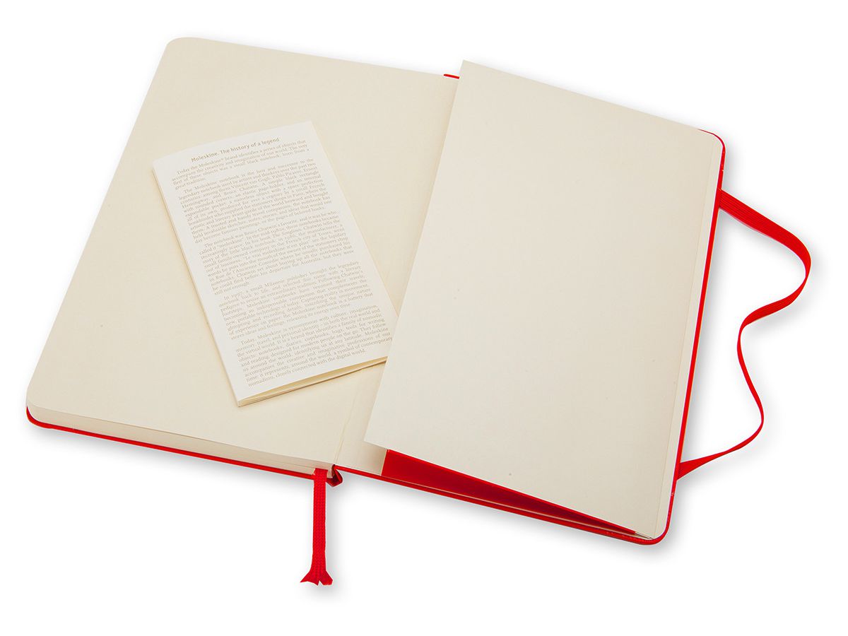 MOLESKINE Taccuino Classic A6 000-0 rigato rosso (9788862930000)