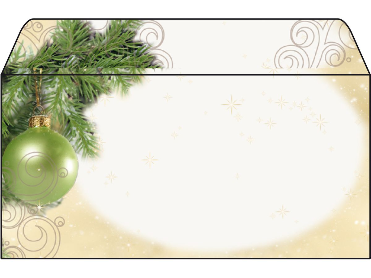 SIGEL Couverts C6/5 DU034/W Weihnachten, 90g 50 Stück (4004360856006)