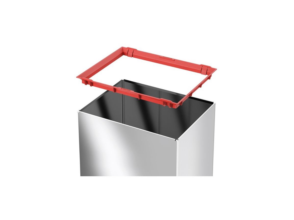 HAILO Abfallbox Big-Box Swing XL 0860-221 52 l, silber (4007126001542)
