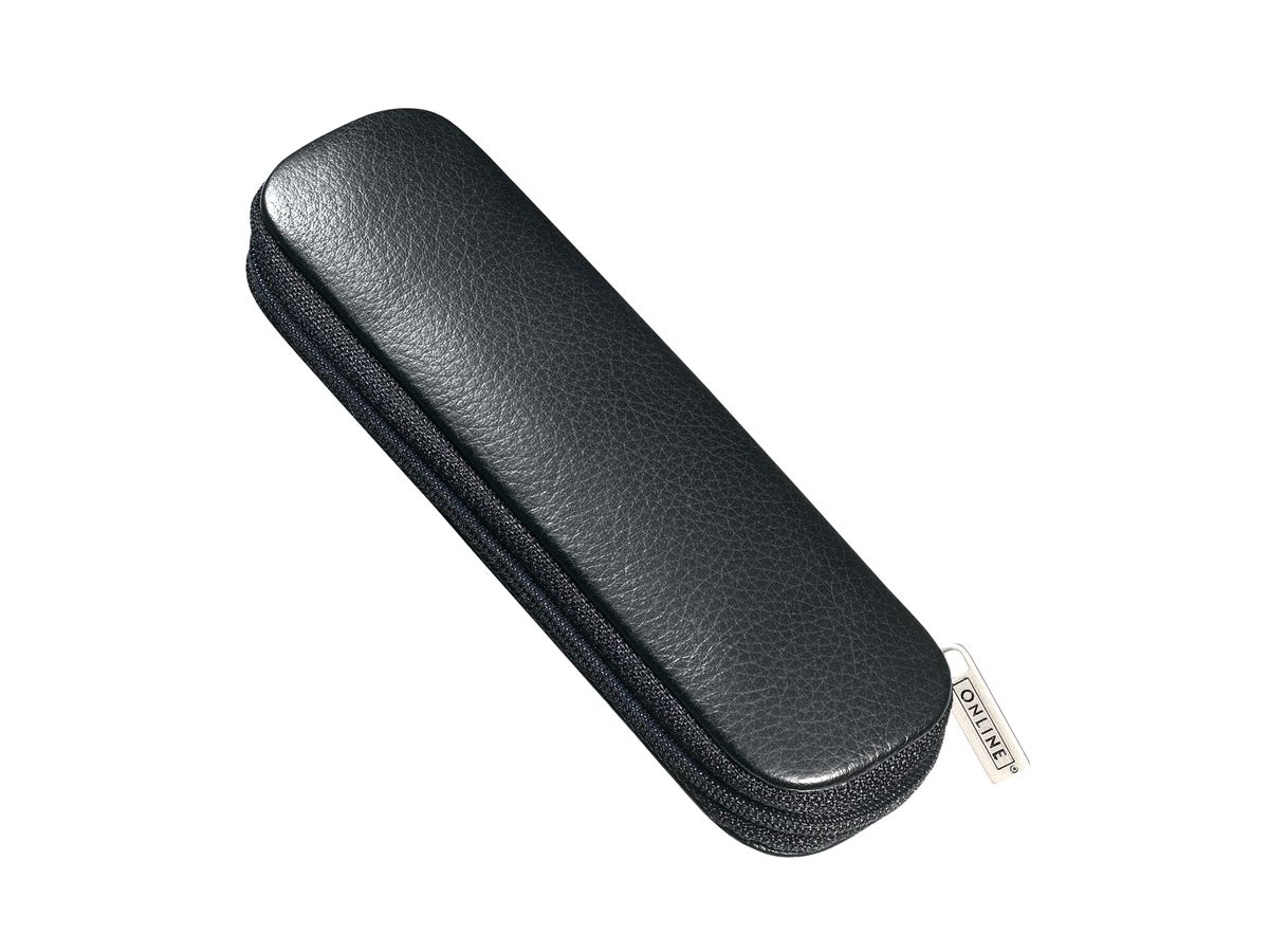 ONLINE Etui en cuir Leder 90686 pour 2 stylo (4014421906861)