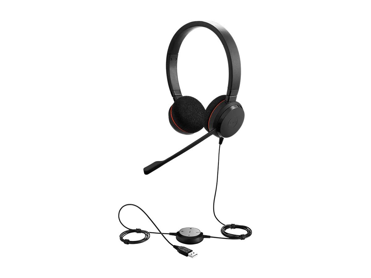 JABRA Evolve 20 SE UC Stereo, USB-A 4999-829-409 PC (5706991021134)