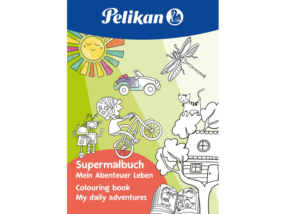PELIKAN super livre de coloriage 101523 A4 100g/m2 (4012700101525)