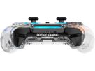 DELTACO Wireless Controller PS4 GAM-139-T Transparent (7333048060839)