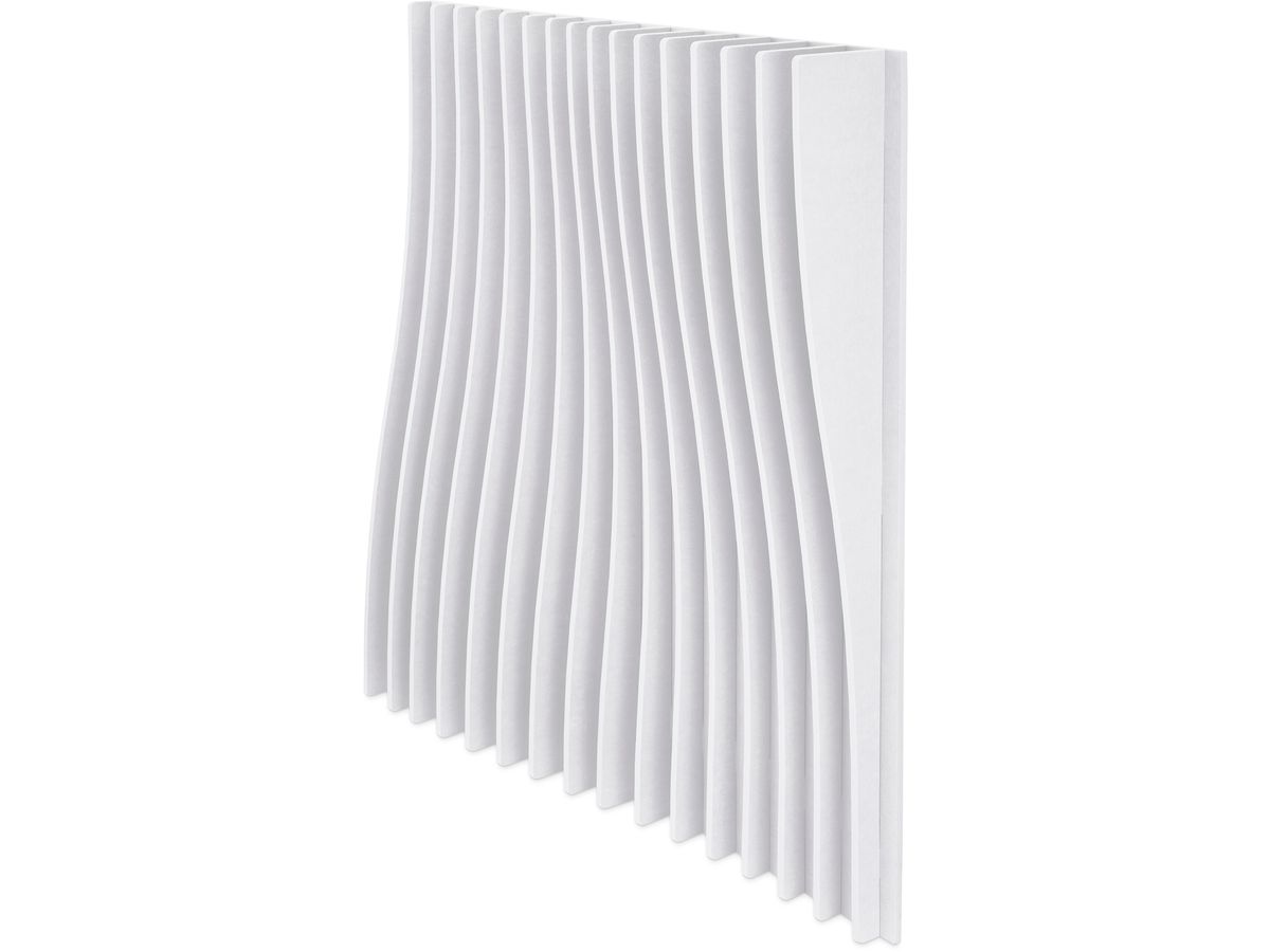 SUONO Panneaux muraux 120x120x16cm 3333.U12.0400 BLADES, blanc (7640439765441)