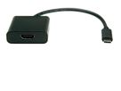 VALUE USB-C 3.1 - HDMI Adapter 12.99.3211 Black, ST/BU, 2160p, 10cm (7611990155699)