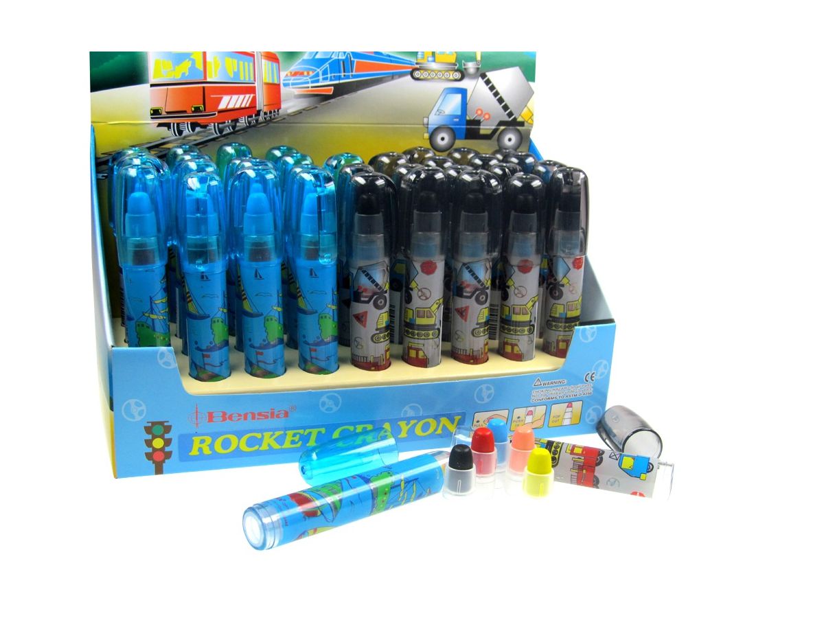 ROOST Farbstift Fahrzeug 89621 5-farbig, 2 Farben (4002422089621)