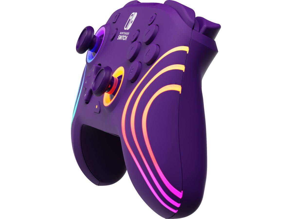 PDP Afterglow WAVE Wireless Ctrl 500-252-PR NSW, Purple with Motion (0708056073886)