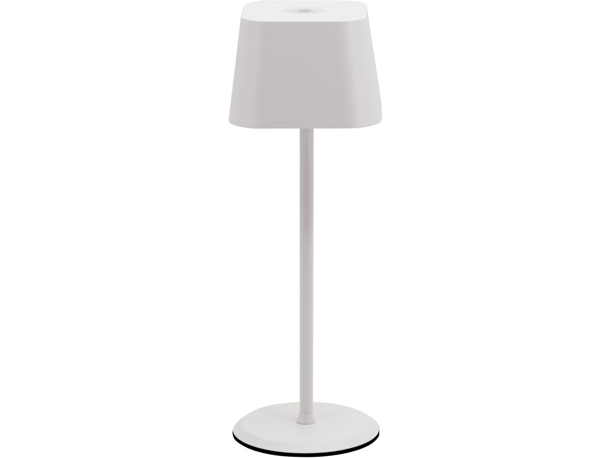 SECURIT Lampe de table MALTE LP-MT-WT blanc, batterie, dimmable (8720663161260)