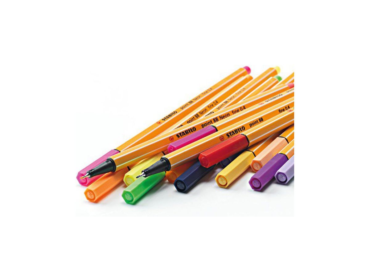 STABILO Fineliner Point 88 0.4mm 88/57 azzurro (4006381333931)