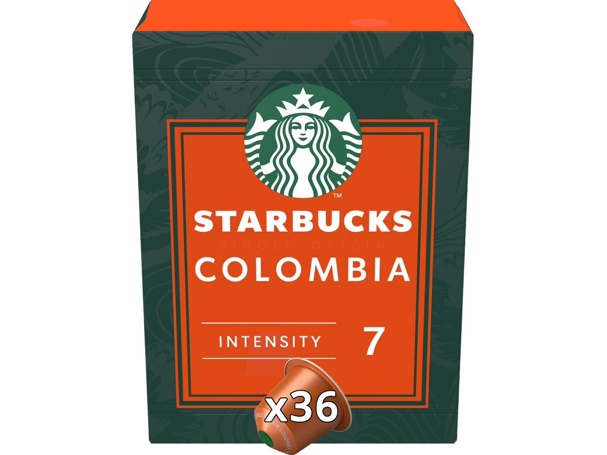 STARBUCKS Capsule di caffè 36 pz. 6230519 Single-Origin Colombia (7613287894304)