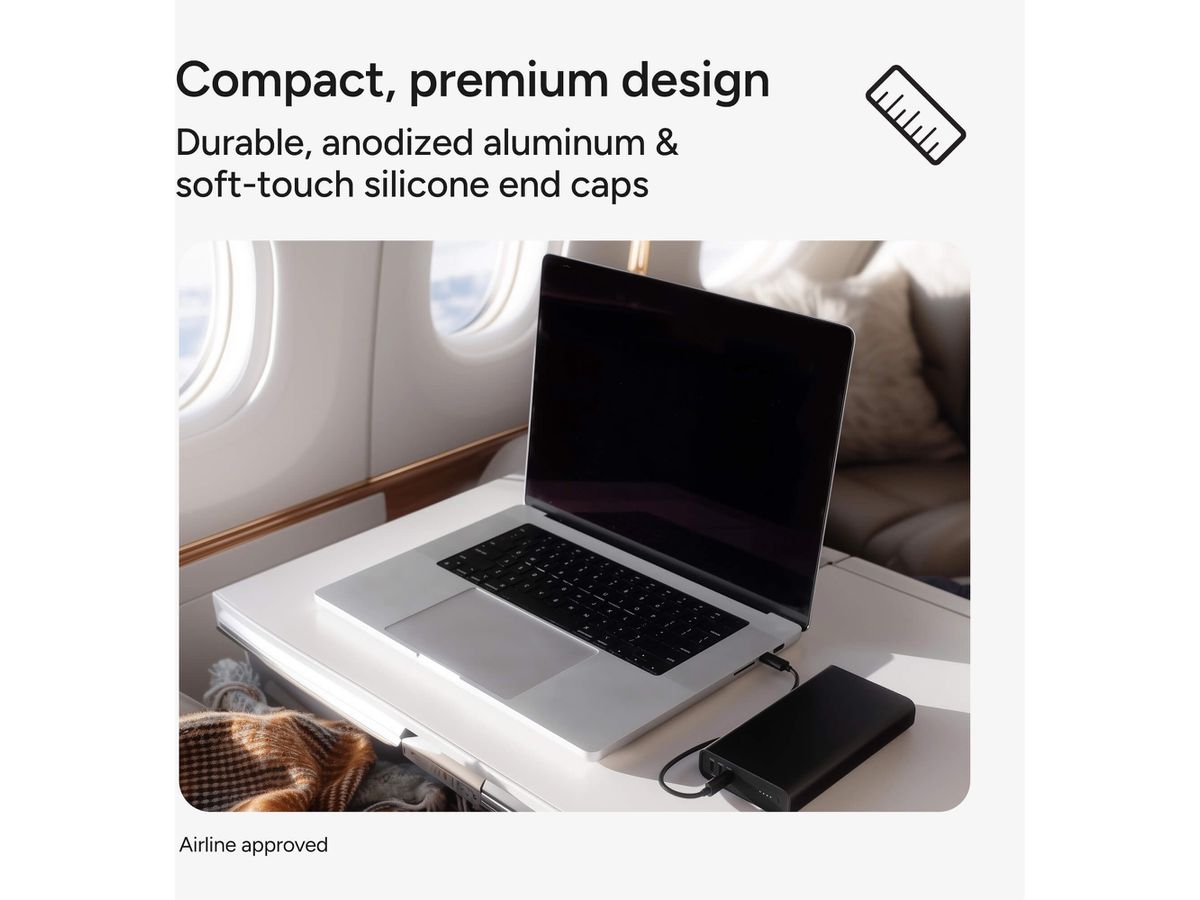 MOPHIE Powerstation Ultra 25000mAh 401114332 140W, Black (0840390311658)