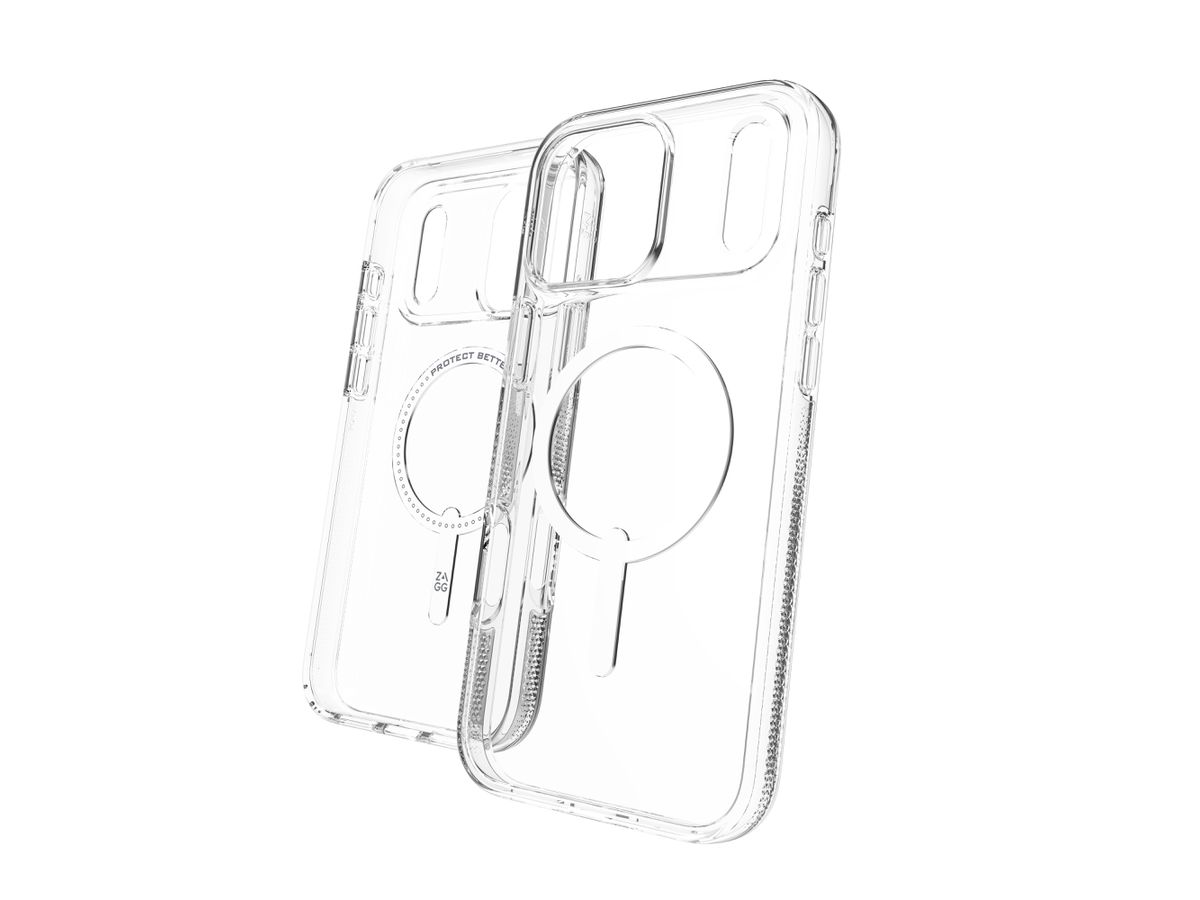 ZAGG Crystal Palace Cases Snap 702320815 iPh.17,Zion,Pro Max,Clear (0840390377579)