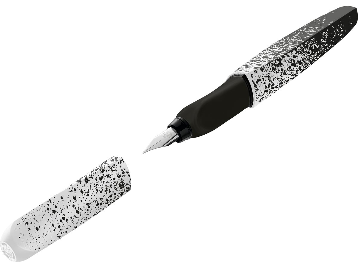 PELIKAN Füllhalter Twist M 826174 schwarz/weiss (4012700826176)