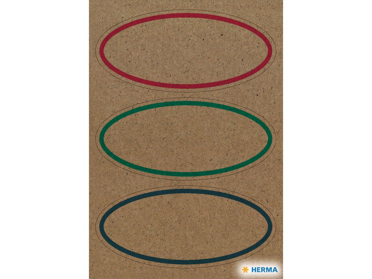 HERMA Etiketten Home 76x35mm 15753 aus Silphie-Papier 12 Stück (4008705157537)