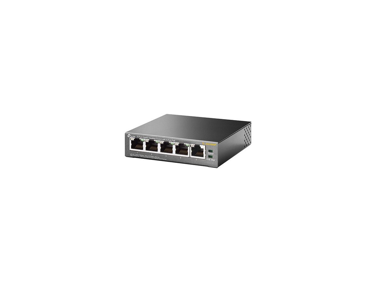 TP-LINK 5-Port Desktop Switch TL-SG1005P (6935364083212)