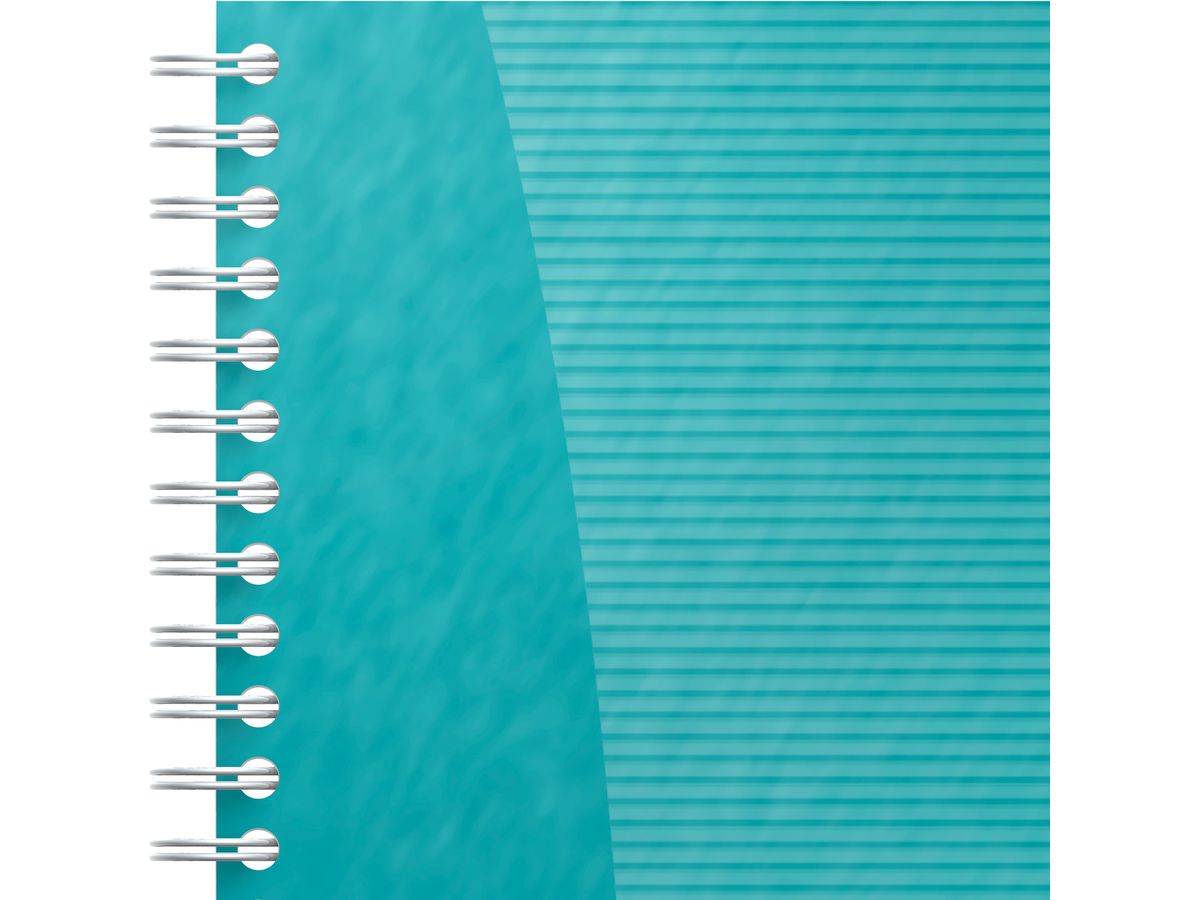 OXFORD Task Manager 141x246mm 400184966 ligné, aqua 115 feuilles (5904017434139)
