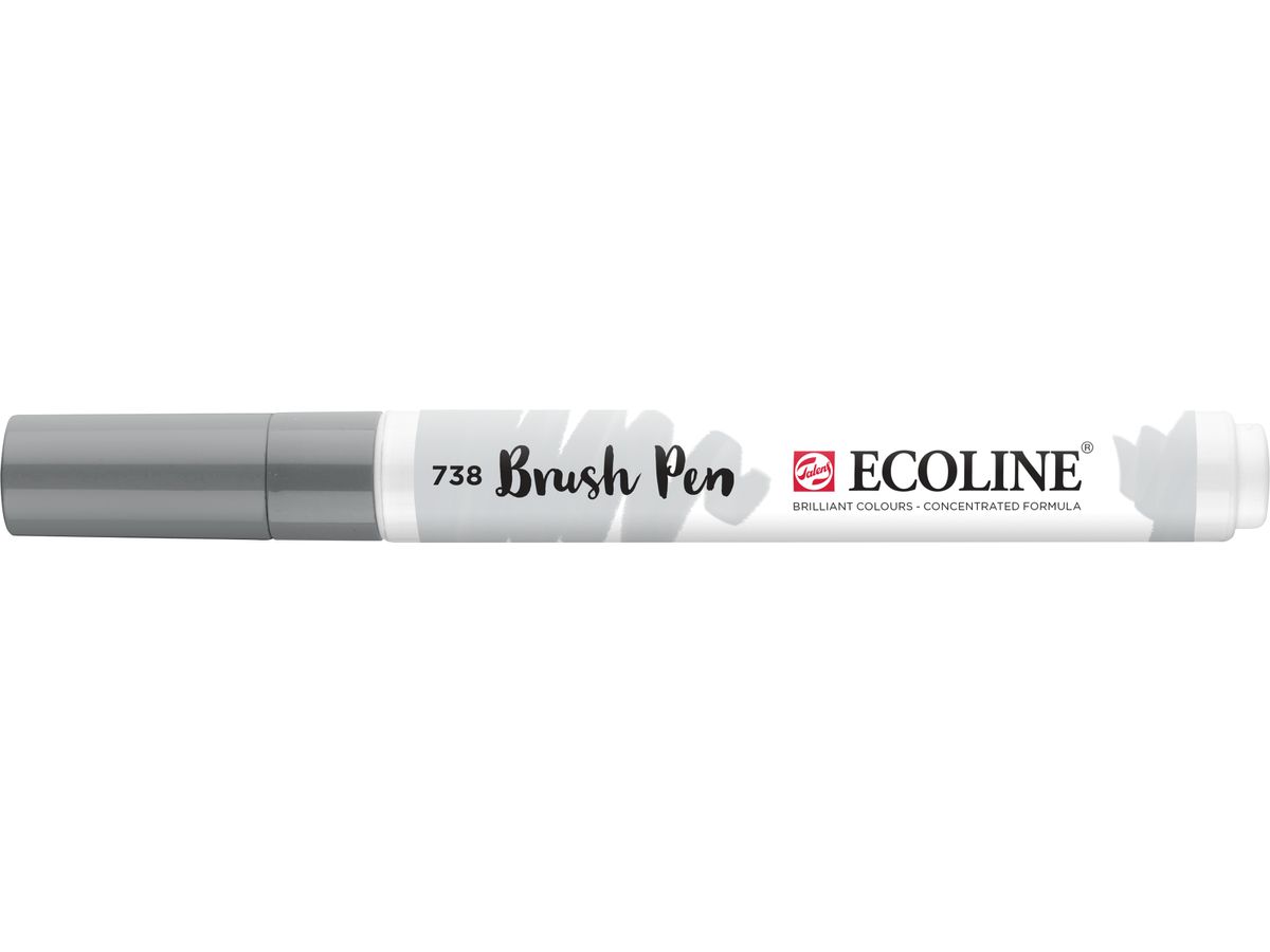 TALENS Ecoline Brush Pen 11507380 cold light grey (8712079406530)
