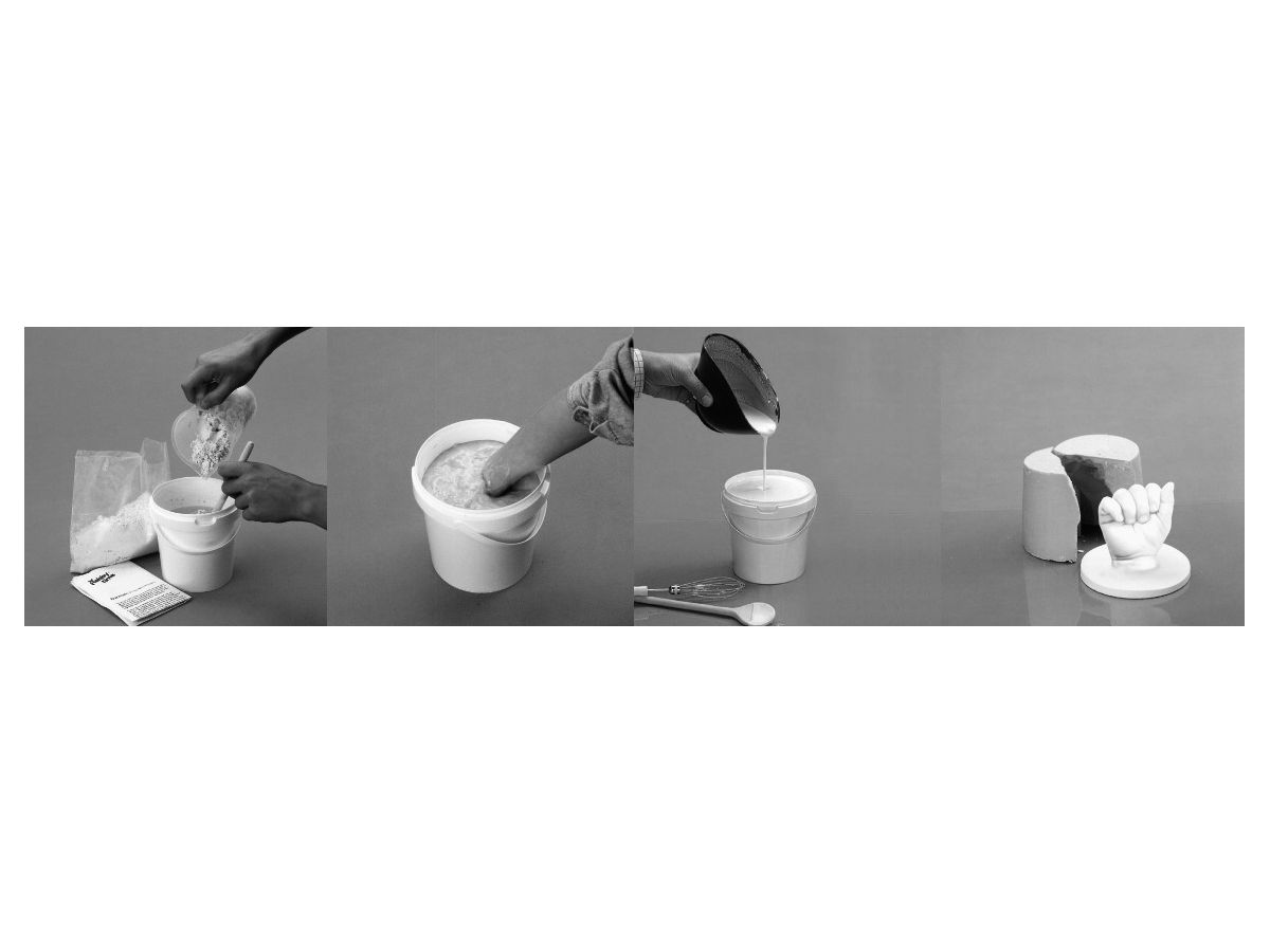 GLOREX DIY Kit riproduzione per mani 62704012 per 2 mani (7610877599281)