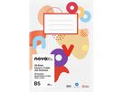 NOVOOO Schulheft B5 729772 5mm kariert mit Rand 90g (9010729085524)