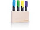 MAGNETOPLAN Porte-stylo magnétique 1228749 WoodSeries bouleau 4 Marqueur (4013695067247)