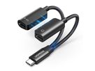 UGREEN Audio Adapter 2-in-1 45800 1xUSB-C In, 2x-USB-C Out (6941876248001)