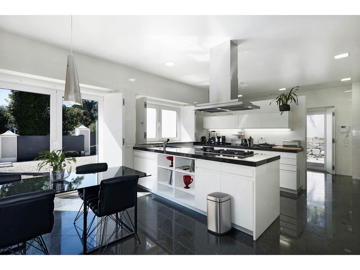 DURABLE Cestino NO TOUCH 12lt 342123 touchless, acciaio inox (4005546728339)